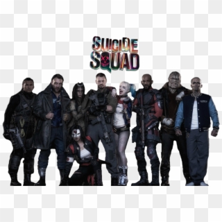 Png Esquadrão Suicida - Suicide Squad Team Png, Transparent Png