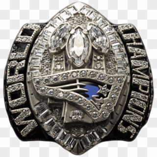 49 Super Bowl Rings - Patriots 3rd Super Bowl Ring, HD Png Download