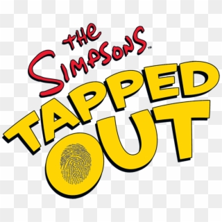 Tapped Out Logo - Simpsons: Tapped Out, HD Png Download