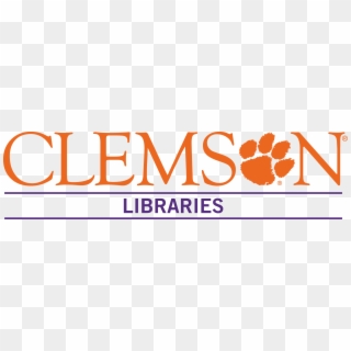 Clemson Libraries Word Mark - Clemson Libraries Logo, HD Png Download