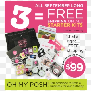 We Are Celebrating Our 3rd Birthday With Perfectly - Posh Fall Transition Kit, HD Png Download