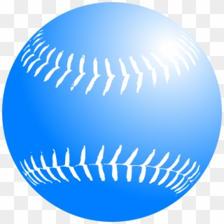 Baseball Bats Clipart - Blue Baseball Clip Art, HD Png Download