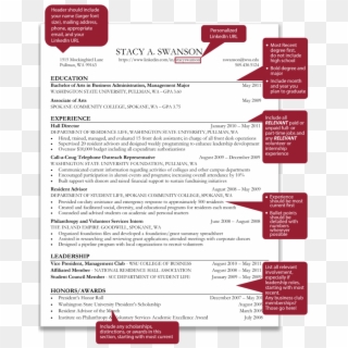 Below Are Some General Tips And Examples - Club Leadership Roles On Resumes, HD Png Download