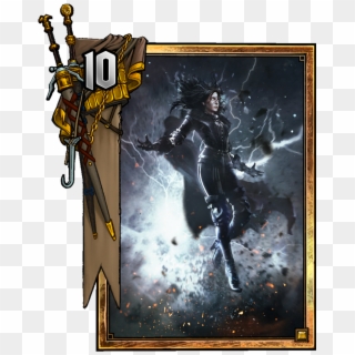 Yennefer - Conjurer - Gwent Geralt, HD Png Download