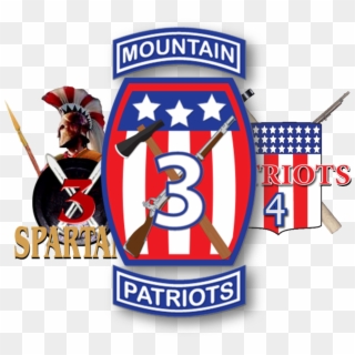 3rd Patriot Brigade Combat Team, 10th Mountain Division - 3 Brigade 10th Mountain, HD Png Download