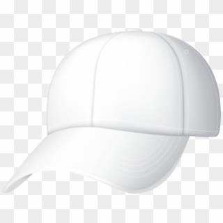 Baseball Clipart Gallery Yopriceville High Quality - White Baseball Hat Png, Transparent Png