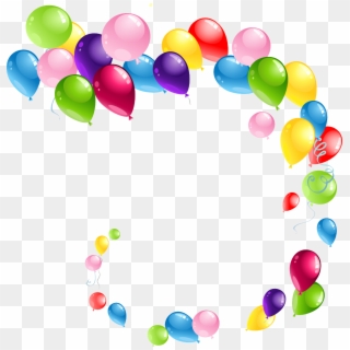 Fiesta De Cumpleaños, Globos, Azul - Balloons Clipart - Png