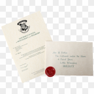 Receive Your Very Own Replica Hogwarts Acceptance Letter, HD Png Download
