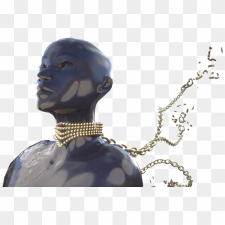 Pearls Collar, Chains And Broken - Bronze Sculpture, HD Png Download