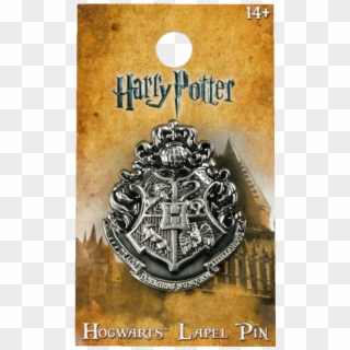 Hogwarts Logo Lapel Pin - Harry Potter And The Deathly, HD Png Download