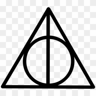 Harry Potter Clipart Deathly Hallows - Deathly Hallows Symbol, HD Png Download
