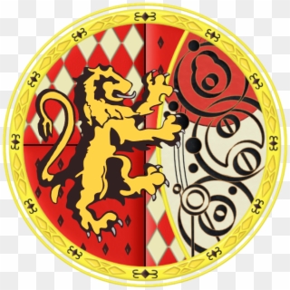Clockwork Gallifreyan Hogwarts Crests - Circle, HD Png Download