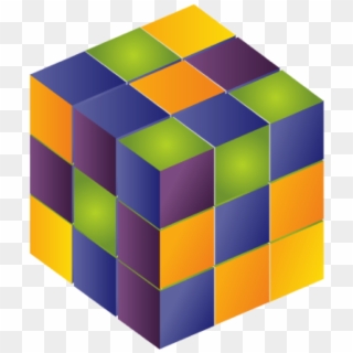 Rubick's Cube - Art, HD Png Download