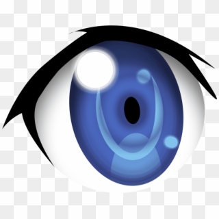 Free Png Download Blue Anime Eyes Png Images Background - Blue Eyes Anime Png, Transparent Png