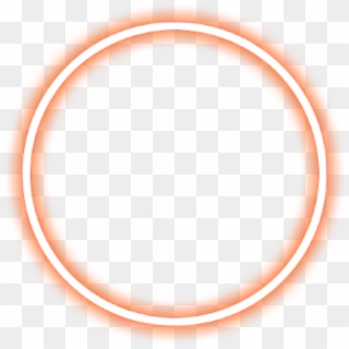 Circulo Sticker - Neon Glow Circle Png, Transparent Png