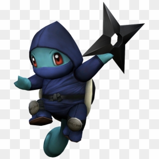 Project M - Shinobi Squirtle - Squirtle Ninja, HD Png Download