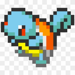 Squirtle - 8 Bit Pokemon Squirtle, HD Png Download