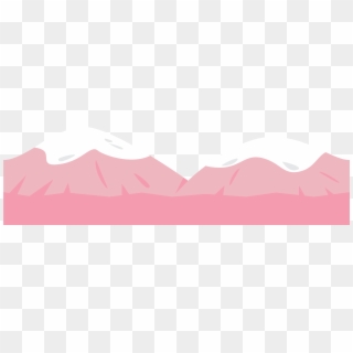 Mountains Free To Use Clipart - Pink Mountain Png, Transparent Png