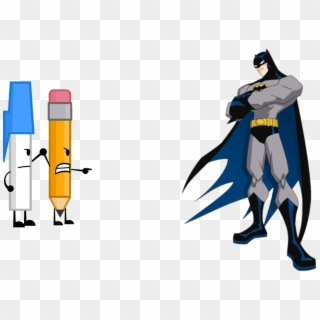 Svg Free Stock Image Pencil Vs Png Object Shows Community - Batman Ligue Des Justiciers, Transparent Png