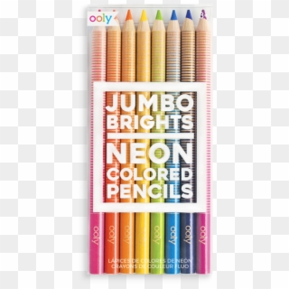 Clip Art Images - Jumbo Brights Neon Colored Pencils, HD Png Download
