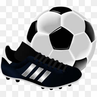 Soccer, Football, Football Boot, Ball, Sports, Leather - Soccer Clipart, HD Png Download