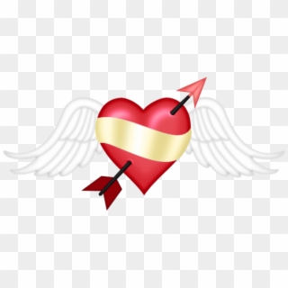 Free Png Download Valentine Small Heart With Wings - Feliz Dia De San Valentín Ceci, Transparent Png