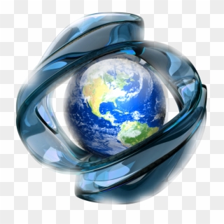 3d Globe Clipart Png Images - 3d Globe Images Png, Transparent Png