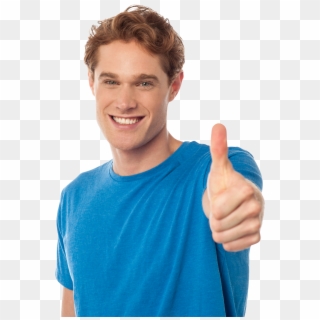 Men Pointing Thumbs Up - Thumbs Up Royalty Free, HD Png Download