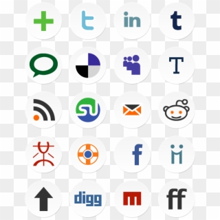 Simple Social Media Icons Icon Pack By Akhtar Sheikha - Icon, HD Png Download