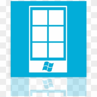 Mirror, Windows, Phone Icon - Windows Phone Clip Art, HD Png Download