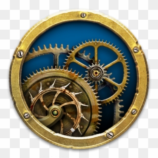 Mechanical Clock 3d On The Mac App Store - Engineering 3d Icon Png, Transparent Png