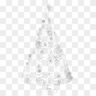 Free Png Transparent Silver Decorative Christmas Tree - Free Gif Christmas Wallpapers For Desktop, Png Download