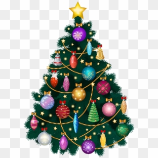 Free Png Download Christmas Tree Png Images Background - Clipart Transparent Png Tree Christmas, Png Download