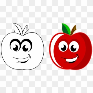This Free Icons Png Design Of Anthropomorphic Apple, Transparent Png