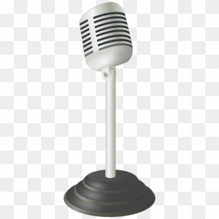 File - Old Microphone - Svg - Microphone Clip Art, HD Png Download