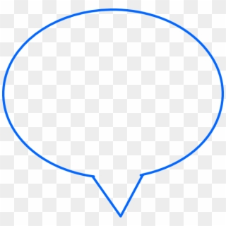 How To Set Use Blue Speech Bubble Svg Vector, HD Png Download