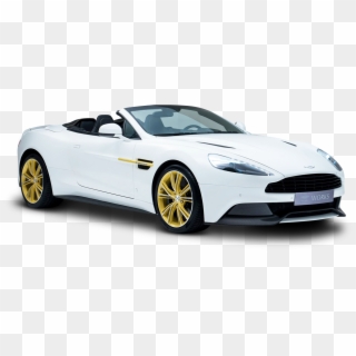 Aston Martin White Car Png Image - Aston Martin Car Png, Transparent Png