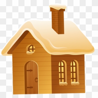 House In Snow Png - House Clipart Png, Transparent Png