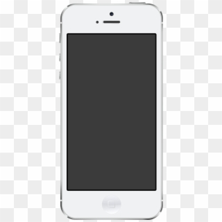 Iphone Apple - White Iphone Screen Transparent, HD Png Download