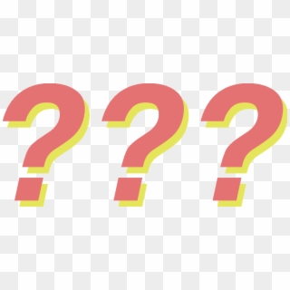 987 X 430 15 - Question Mark Aesthetic Png, Transparent Png
