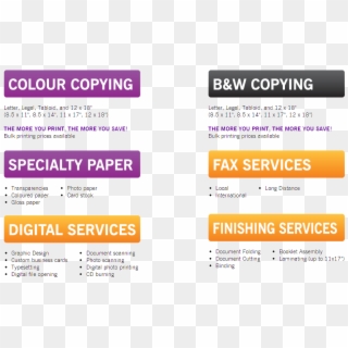Colorcopy Services - Stork Technical Services, HD Png Download