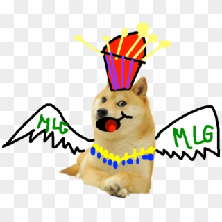 Happy King Doge With Wings - Doggo With Transparent Backgrounds, HD Png Download