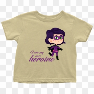 Heroine Toddler T Shirt - Christmas T Shirt For Girls, HD Png Download