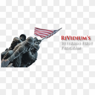Rividium Base Background Veterans First - Marine Corps War Memorial, HD Png Download