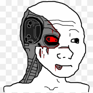 >tfw You Are Actually A Robot In Human - Npc Wojak Transparent, HD Png Download