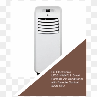 Lg Electronics Lp0814wnr 115-volt Portable Air Conditioner - Dehumidifier, HD Png Download