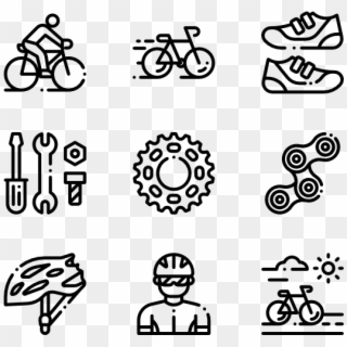 Bicycle - Work Icon, HD Png Download