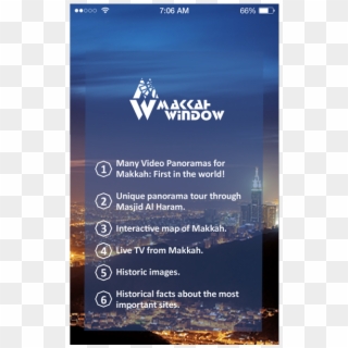 Makkahwindow - App - Smartphone, HD Png Download
