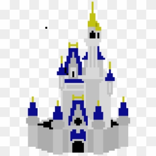 Magic Kingdom - Magic Kingdom Pixel Art, HD Png Download
