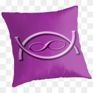 Infinity Typography Throw Pillows By Billowenart - Cushion, HD Png Download